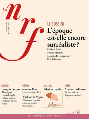 cover image of La Nouvelle Revue Française, N° 658
